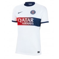 Koszulka piłkarska Paris Saint-Germain Kylian Mbappe #7 Strój wyjazdowy dla kobiety 2023-24 tanio Krótki Rękaw